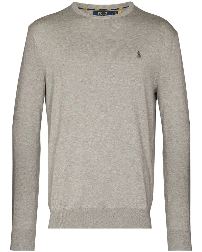 Ralph Lauren Pullover mit Logo-Stickerei - Grau Grau