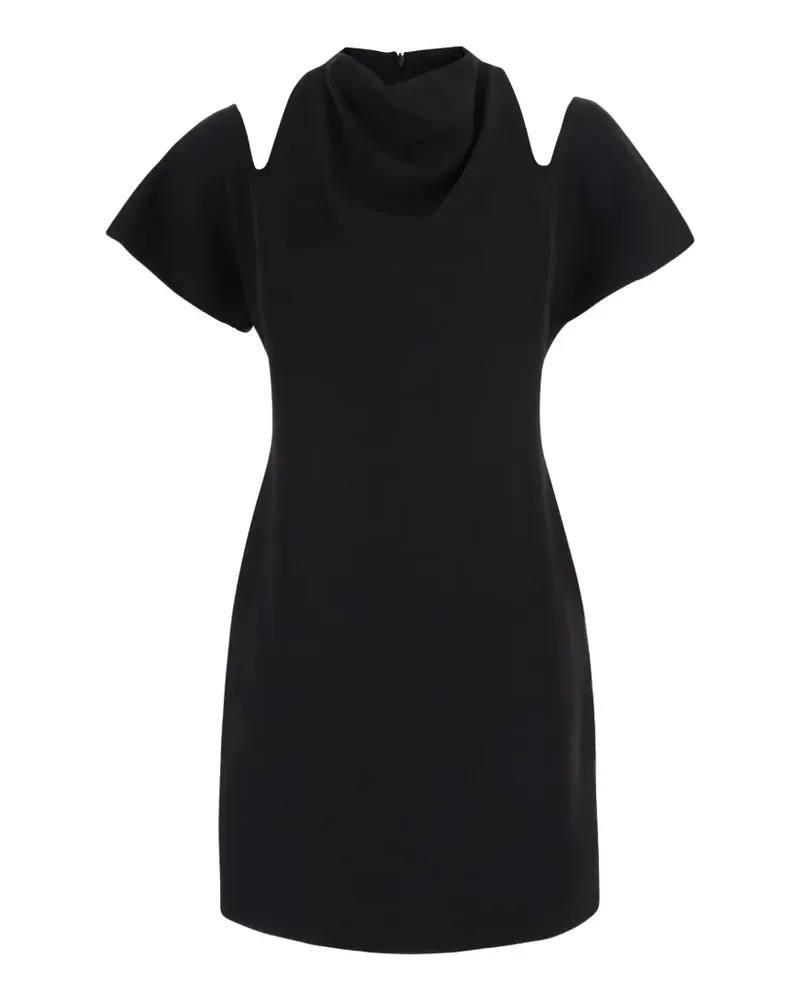 Federica Tosi Minikleid mit Cut-Out - Schwarz Schwarz