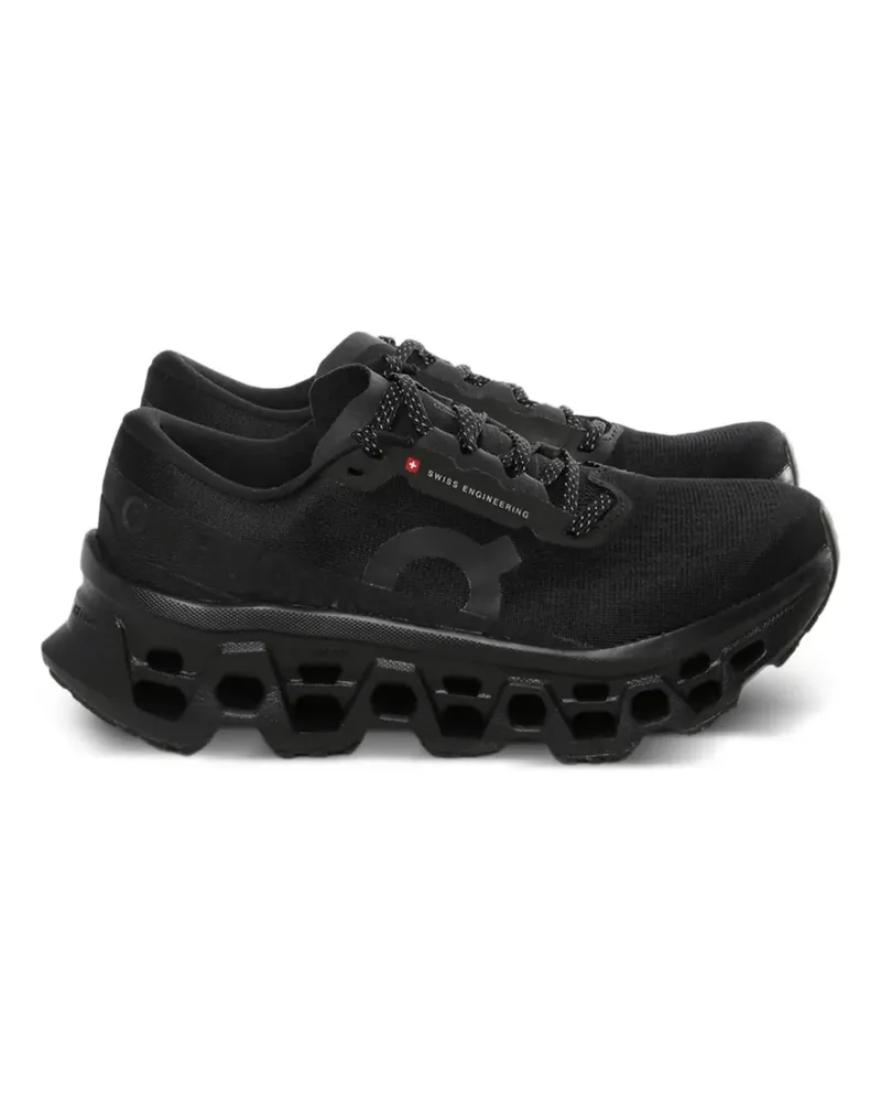 ON Cloudmster 3 logo-print sneakers - Schwarz Schwarz