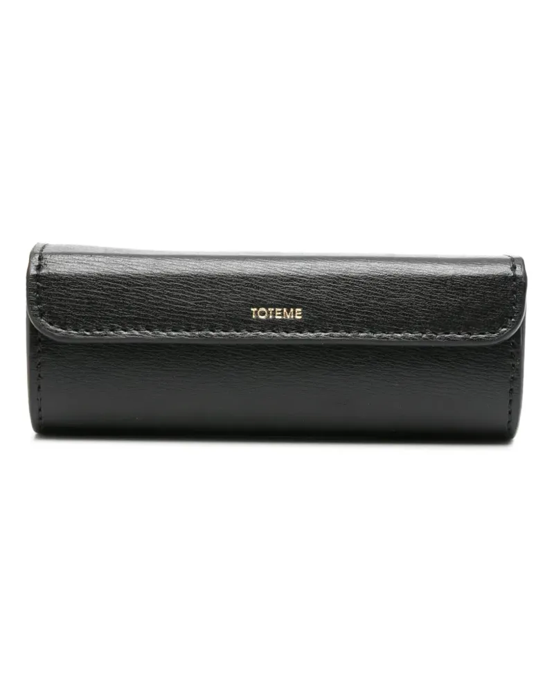 Totême leather lipstick case - Schwarz Schwarz