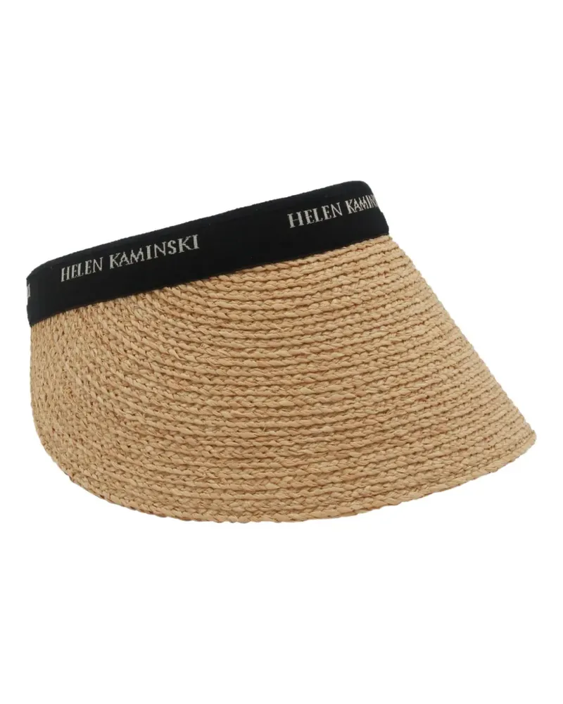 Helen Kaminski Bianca 12 logo visor - Nude Nude
