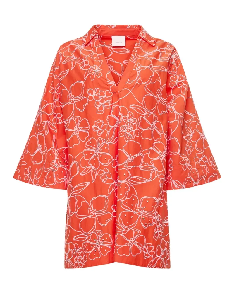 Cinq à Sept Arcia Kaftankleid - Orange Orange