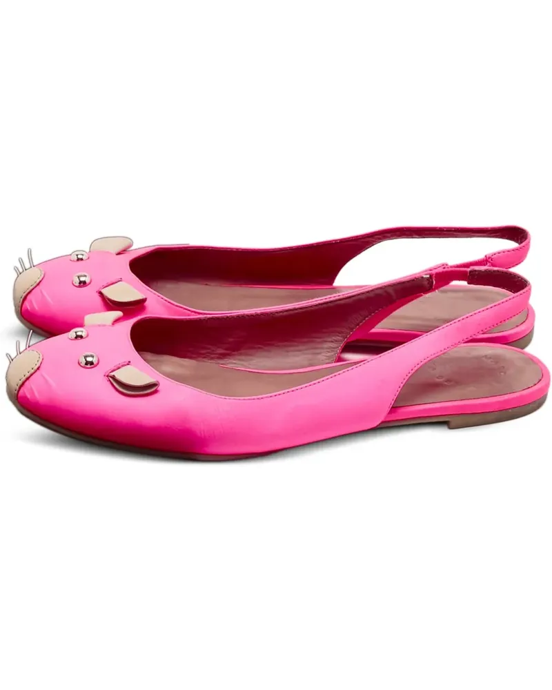 Marc Jacobs Mouse detail pumps - Rosa Rosa