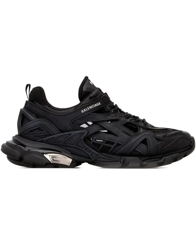 Balenciaga Track.2 Open Sneakers - Schwarz Schwarz
