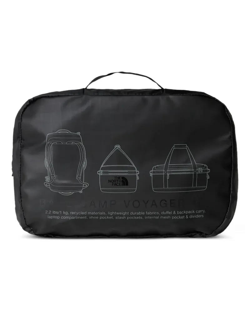 The North Face Base Camp Voyager Duffel Rucksack 42L - Schwarz Schwarz