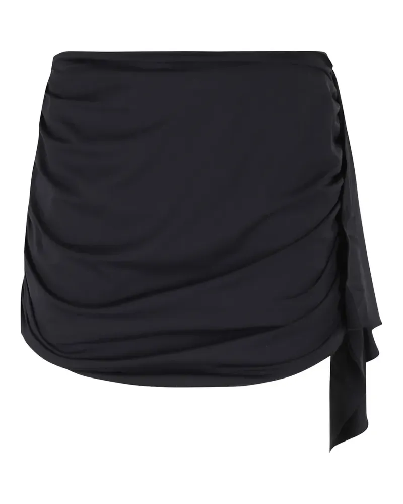 Federica Tosi ruched-detail skirt - Schwarz Schwarz