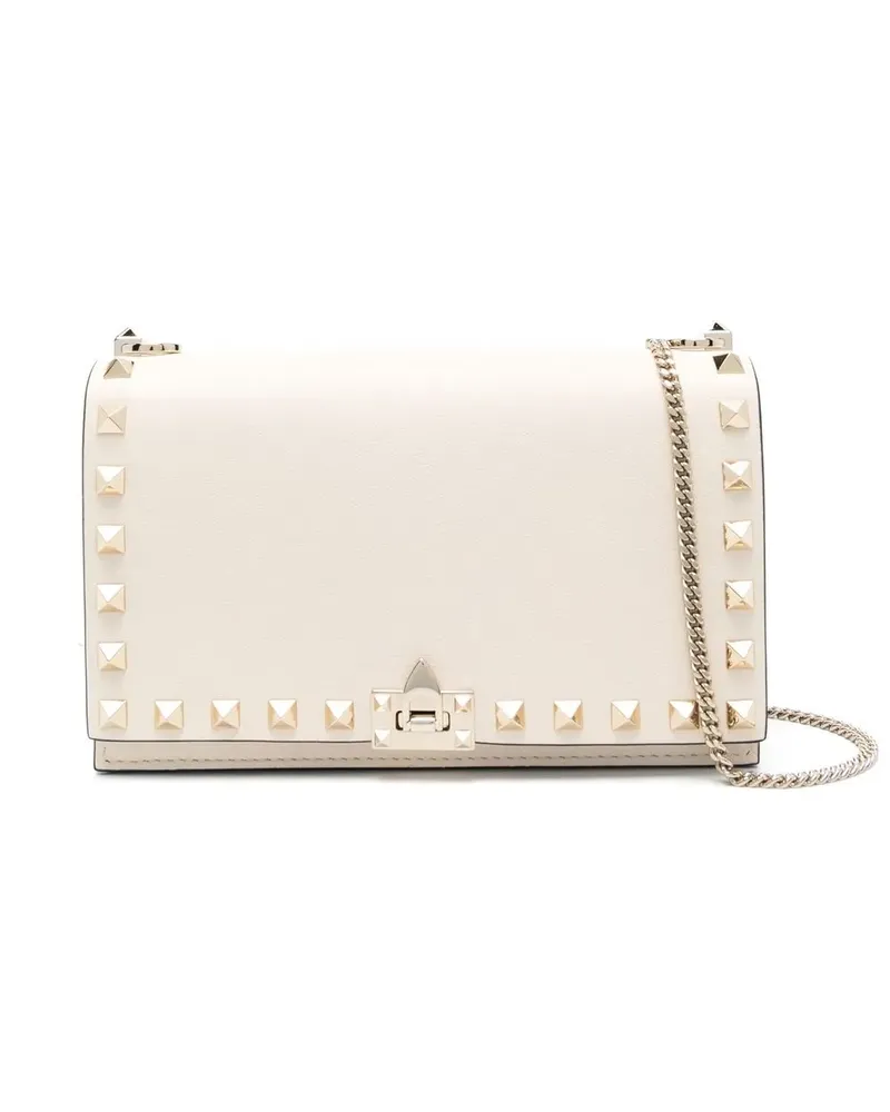 Valentino Garavani Rockstud Clutch - Weiß Weiß