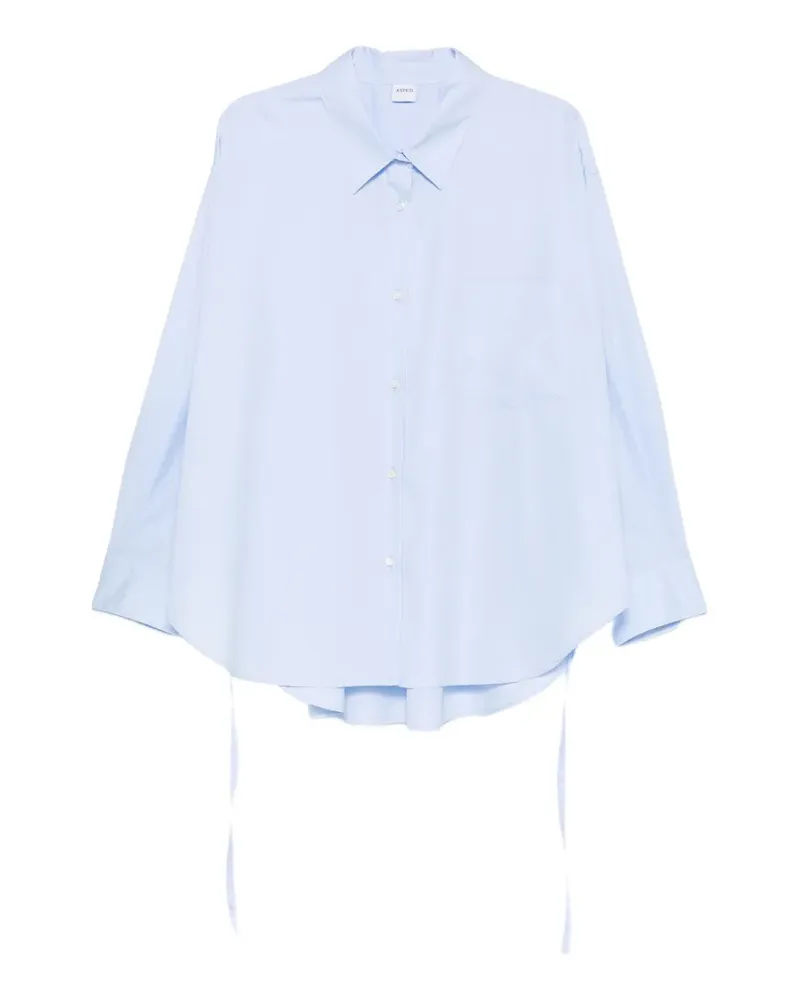 ASPESI long-sleeve pocket shirt - Blau Blau