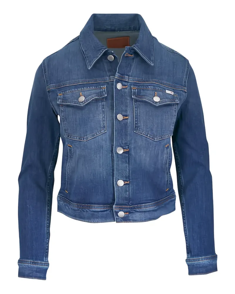 Adriano Goldschmied Robyn button-fastening denim jacket - Blau Blau