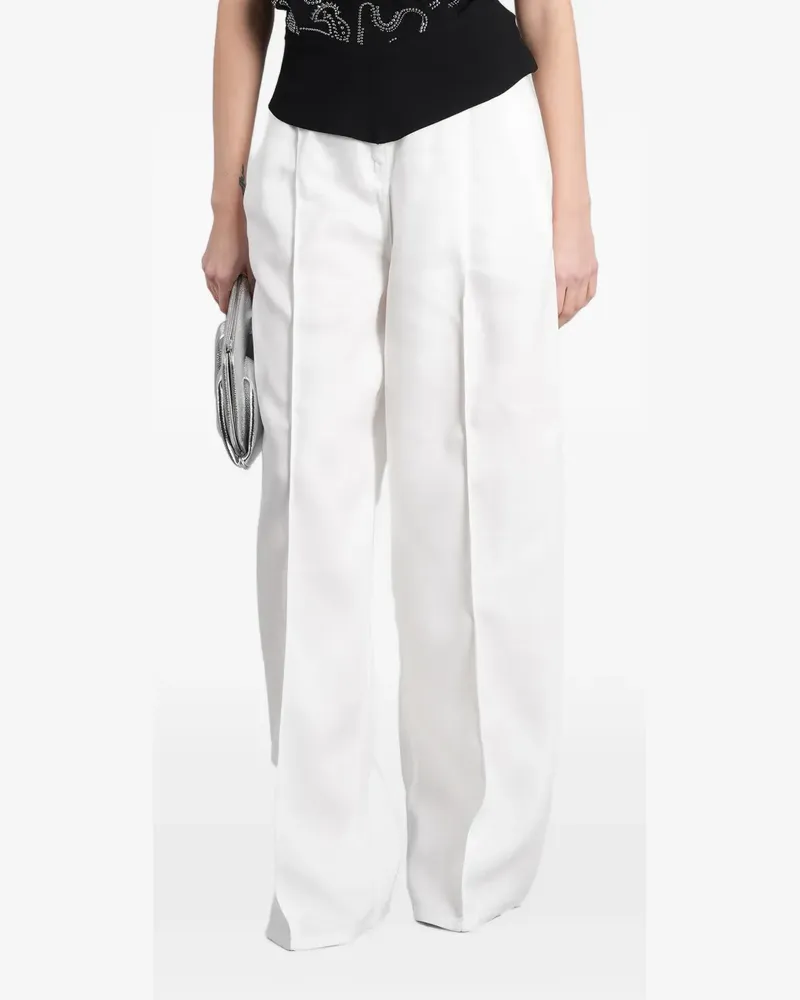 IRO Remy pleated wide-leg trousers - Weiß Weiß