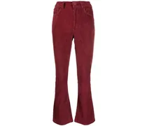 Ausgestellte Zircon Wildlederhose - Rot