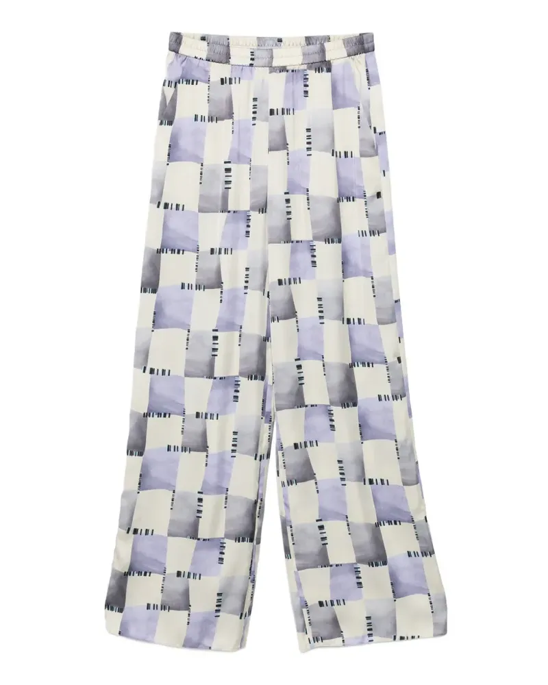 Emporio Armani patterned trousers - Nude Nude