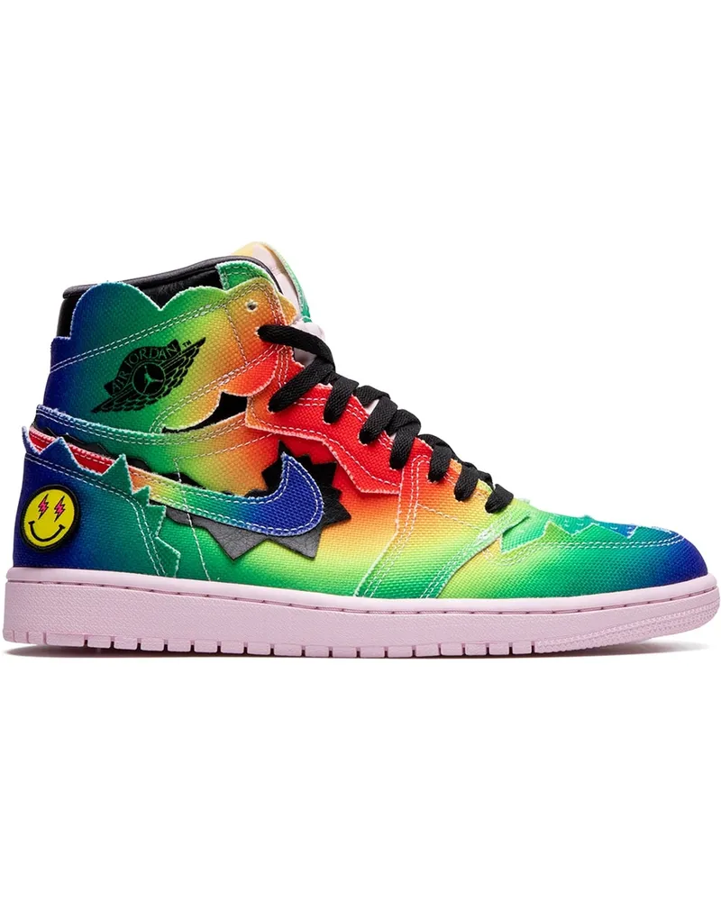 Jordan Air  1 Retro High J. Balvin Colores y Vibras Sneakers - Blau Blau