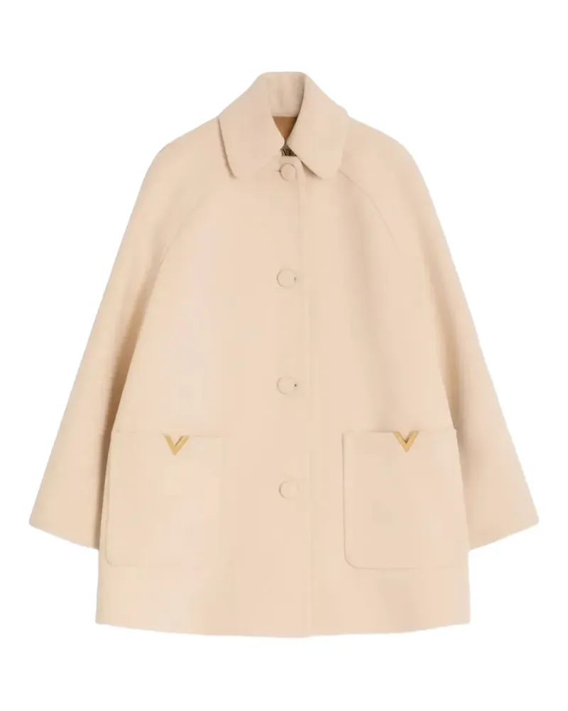 Valentino Garavani Cabanjacke mit V-Detail - Nude Nude