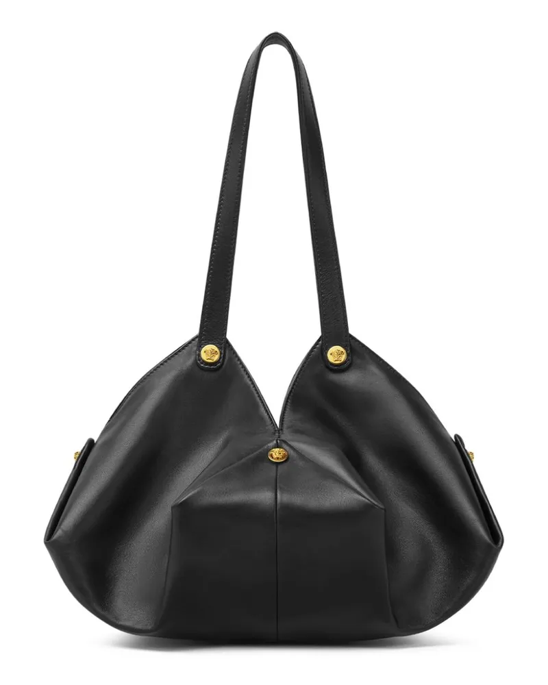 Versace Protea' Schultertasche - Schwarz Schwarz