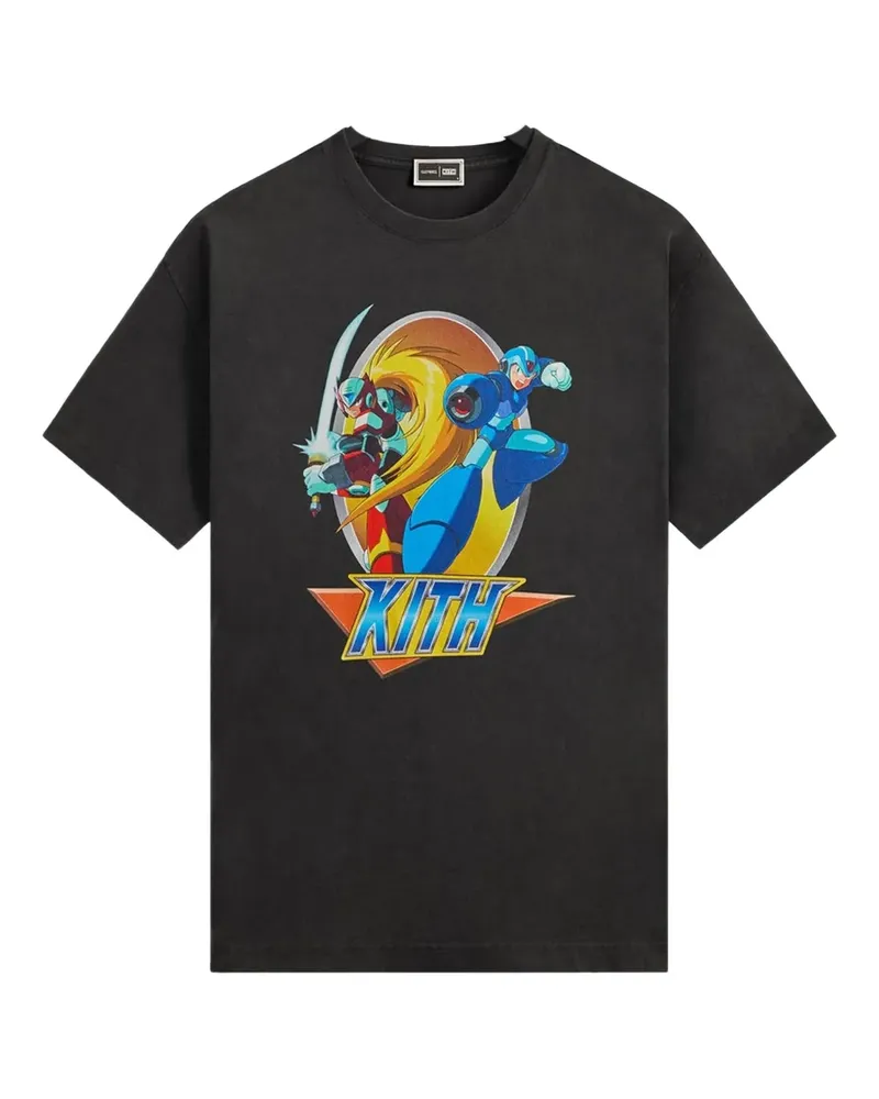 KITH x Capcom Mega Man T-Shirt - Schwarz Schwarz
