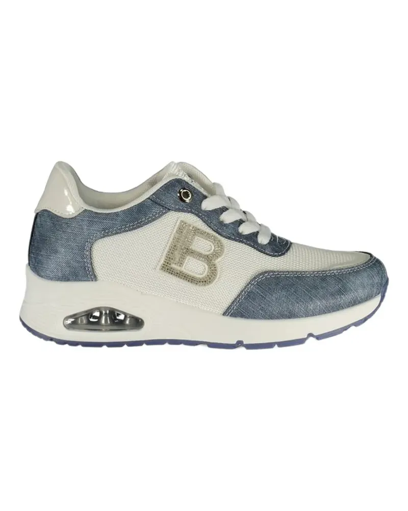 Laura Biagiotti Sneakers mit Logo-Verzierung - Weiß Weiß