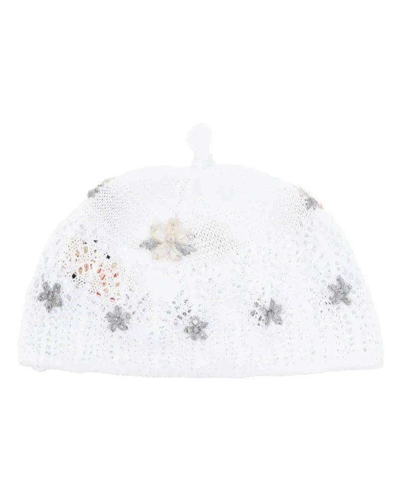 Magliano Gehäkelte Beanie Weiß