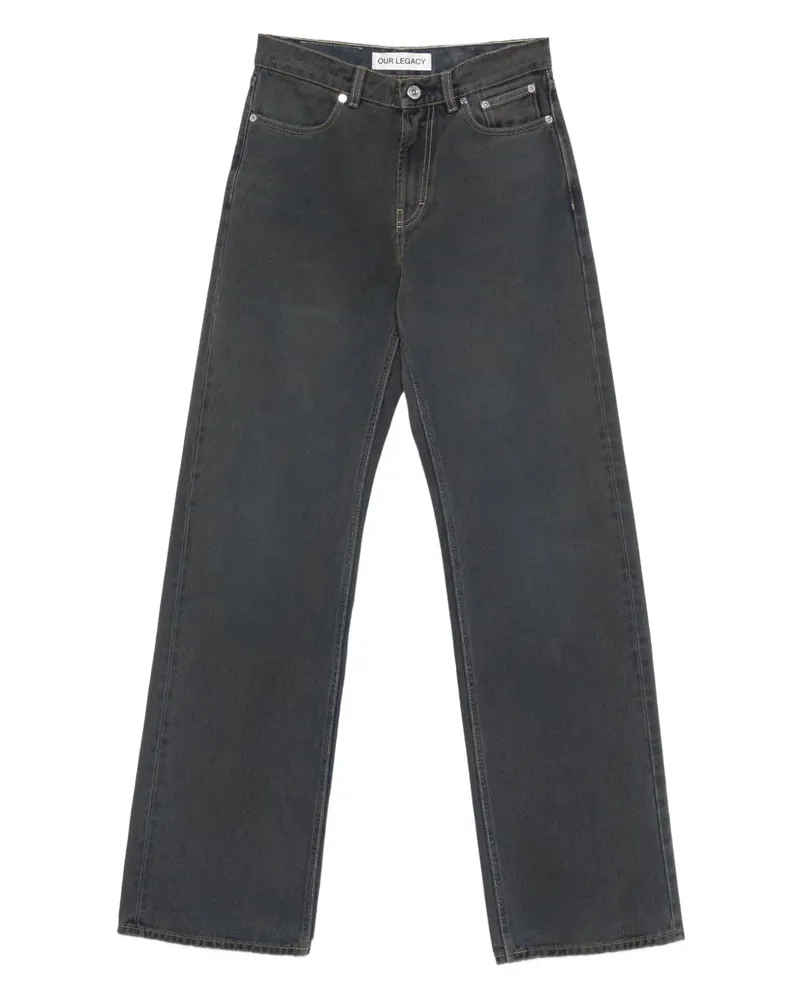 Our Legacy Wata Cut Jeans - Blau Blau