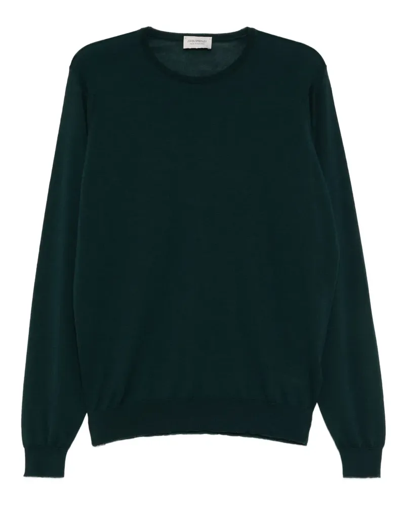 John Smedley Gestrickter Pullover - Grün Grün