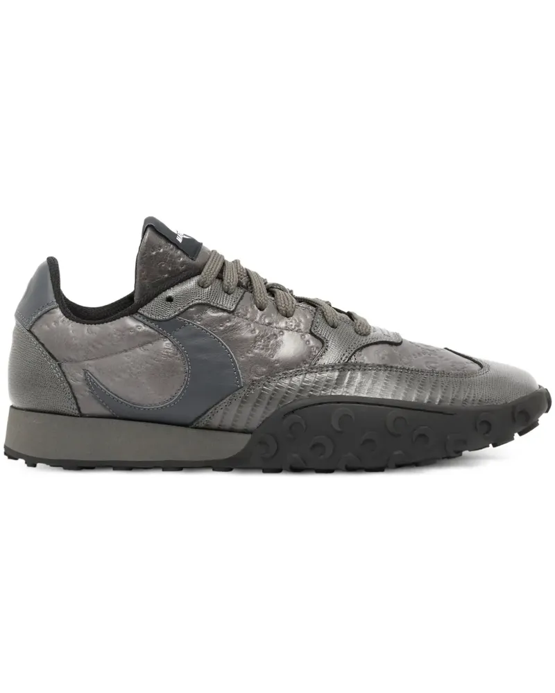 Marine Serre Sneakers mit Monogramm-Prägung - Grau Grau
