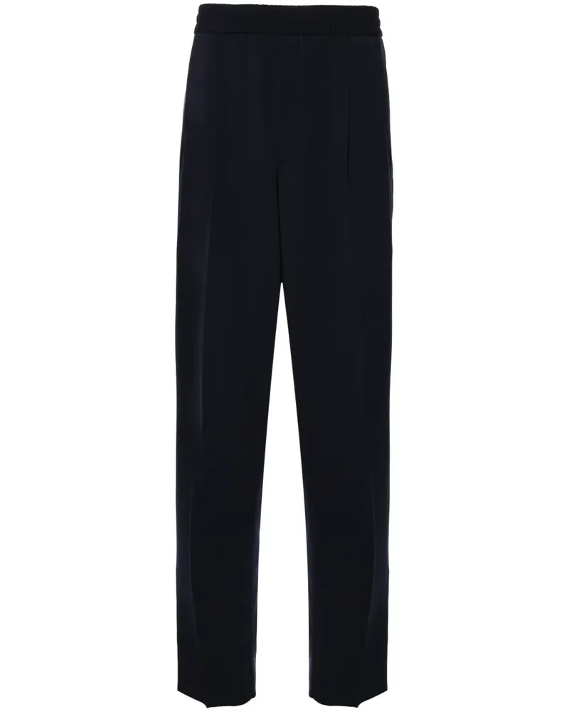 Ermenegildo Zegna Tapered-Hose mit Kordelzug - Blau Blau