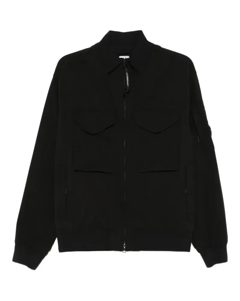 C.P. Company flap-pocket jacket - Schwarz Schwarz