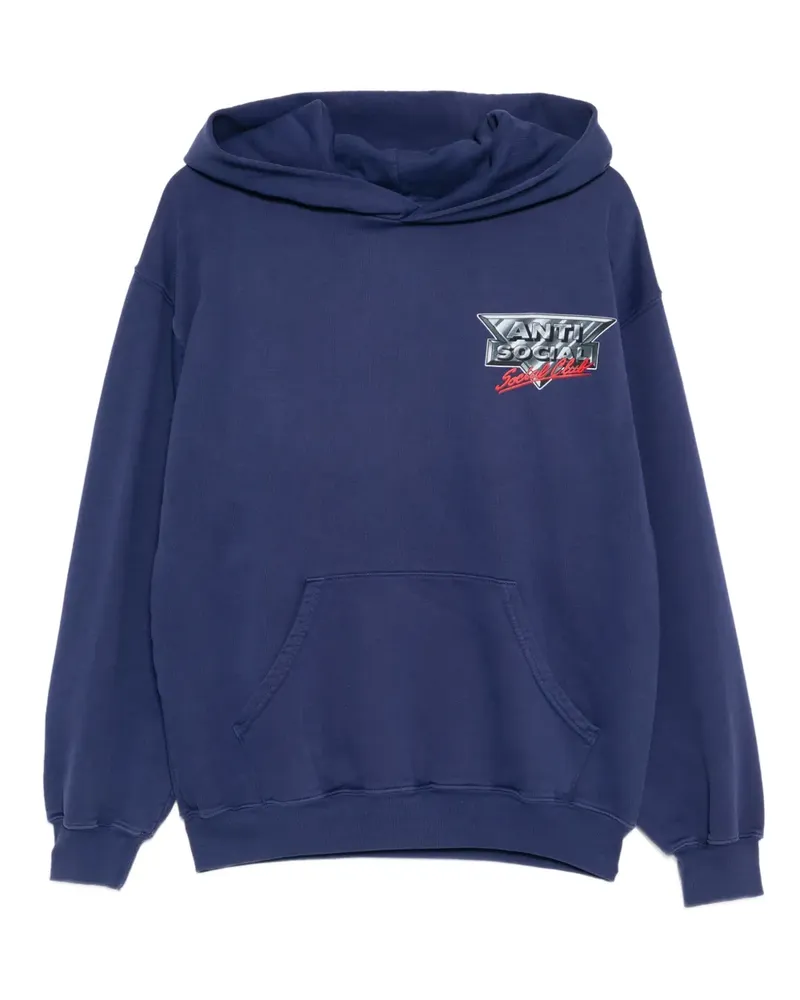 Anti Social Social Club Snow Cat hoodie - Blau Blau