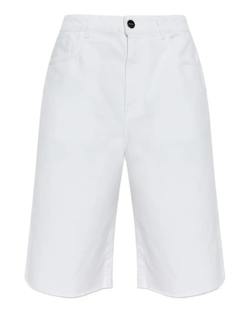 Róhe frayed shorts - Weiß Weiß