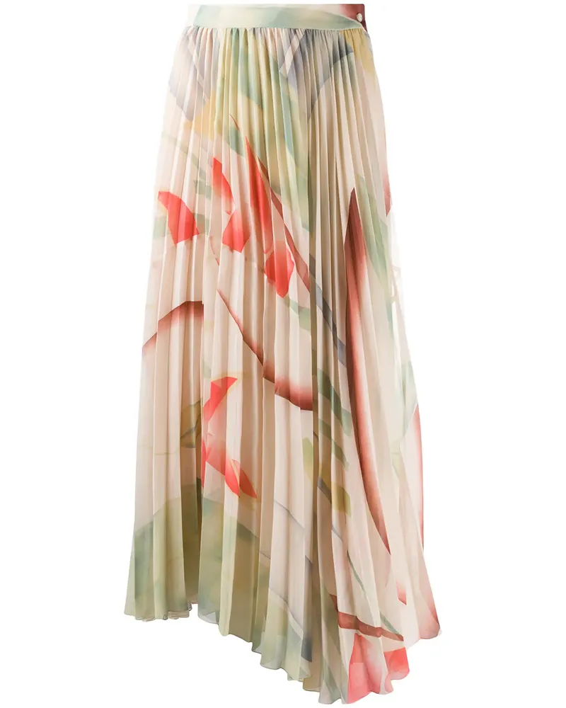 Etro Maxirock mit Falten - Nude Nude