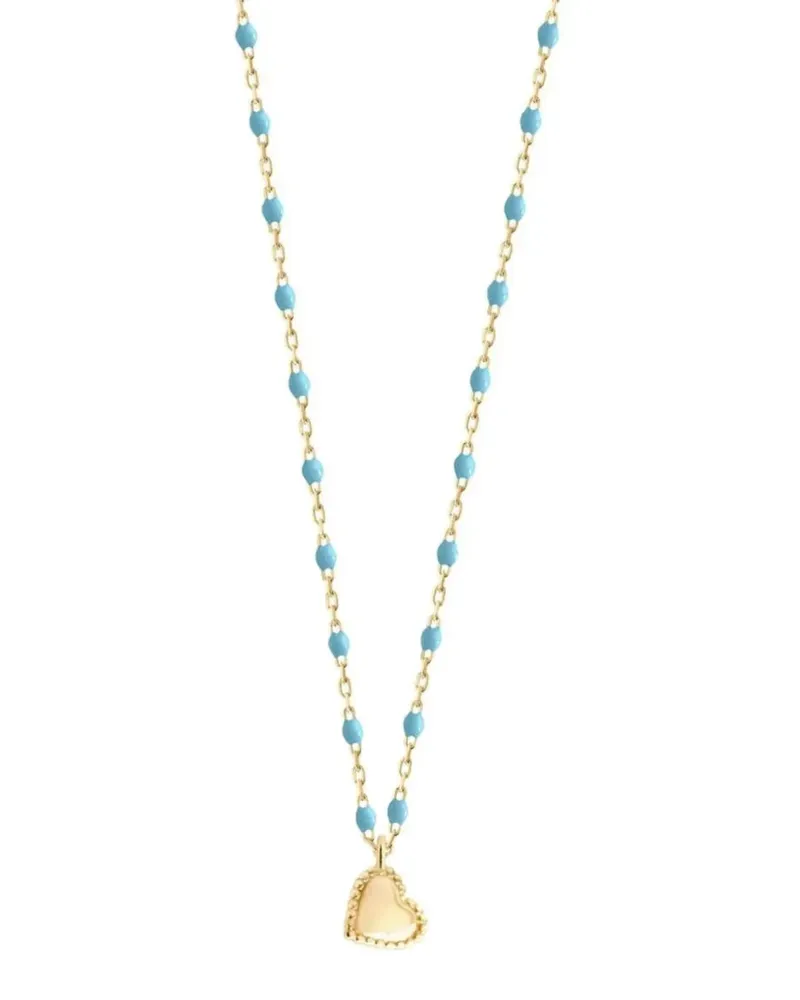 Gigi Clozeau Mini Lucky Heart Gigi Halskette - Gold Gold