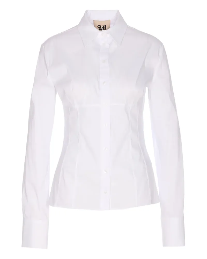 Aniye By long-sleeved buttoned shirt - Weiß Weiß