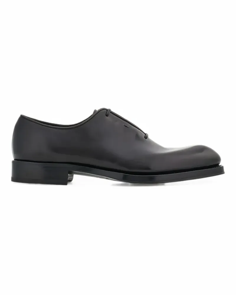 Ferragamo Oxford-Schuhe mit Glanzoptik - Schwarz Schwarz