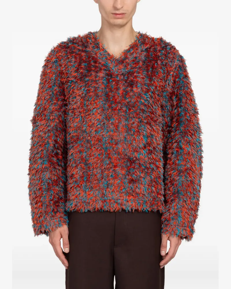 Séfr Agustin textured-finish sweater - Mehrfarbig Mehrfarbig