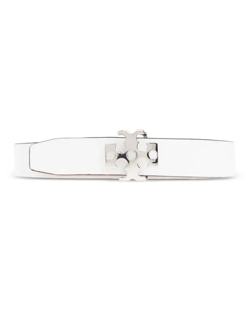 Tory Burch Klassischer Gürtel - Weiß Weiß