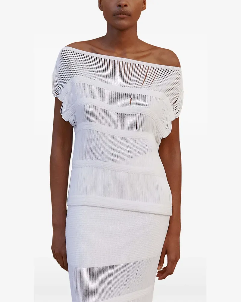 Liviana Conti Juliet off-shoulder blouse - Weiß Weiß