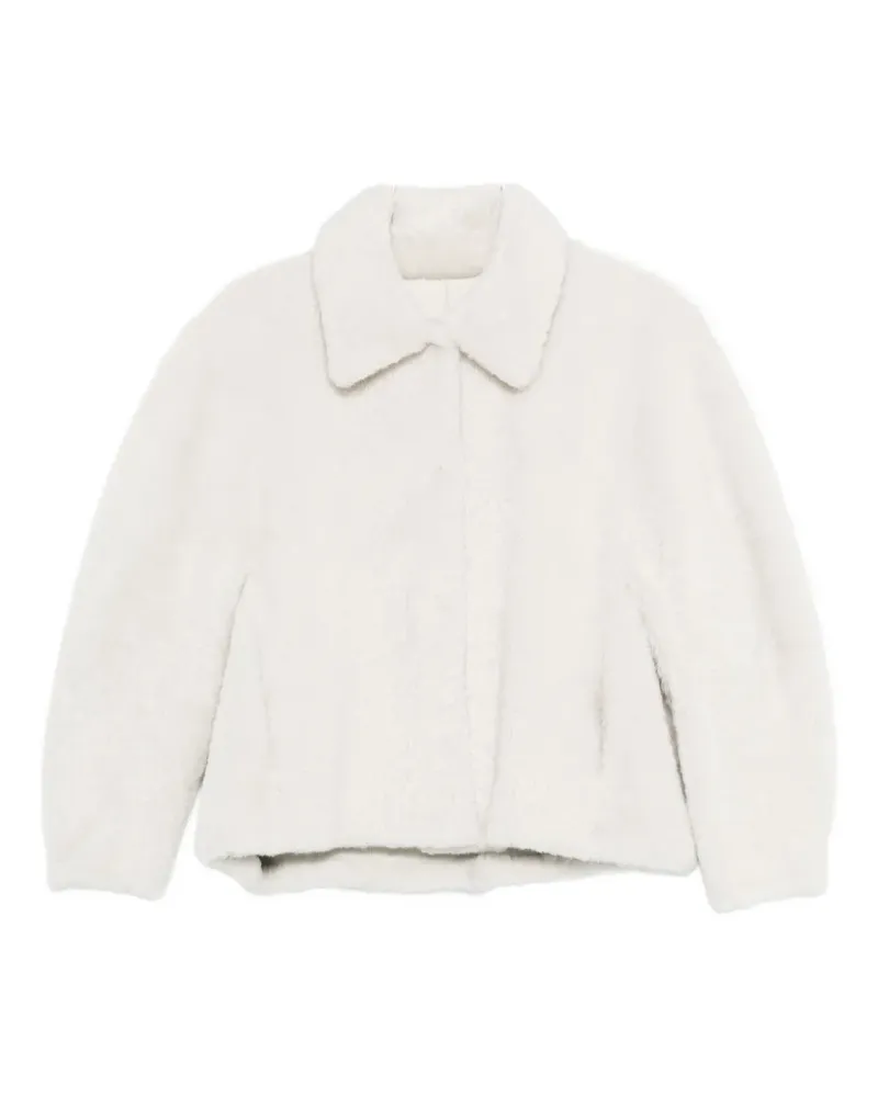 Manzoni 24 Jacke aus Faux Shearling - Weiß Weiß