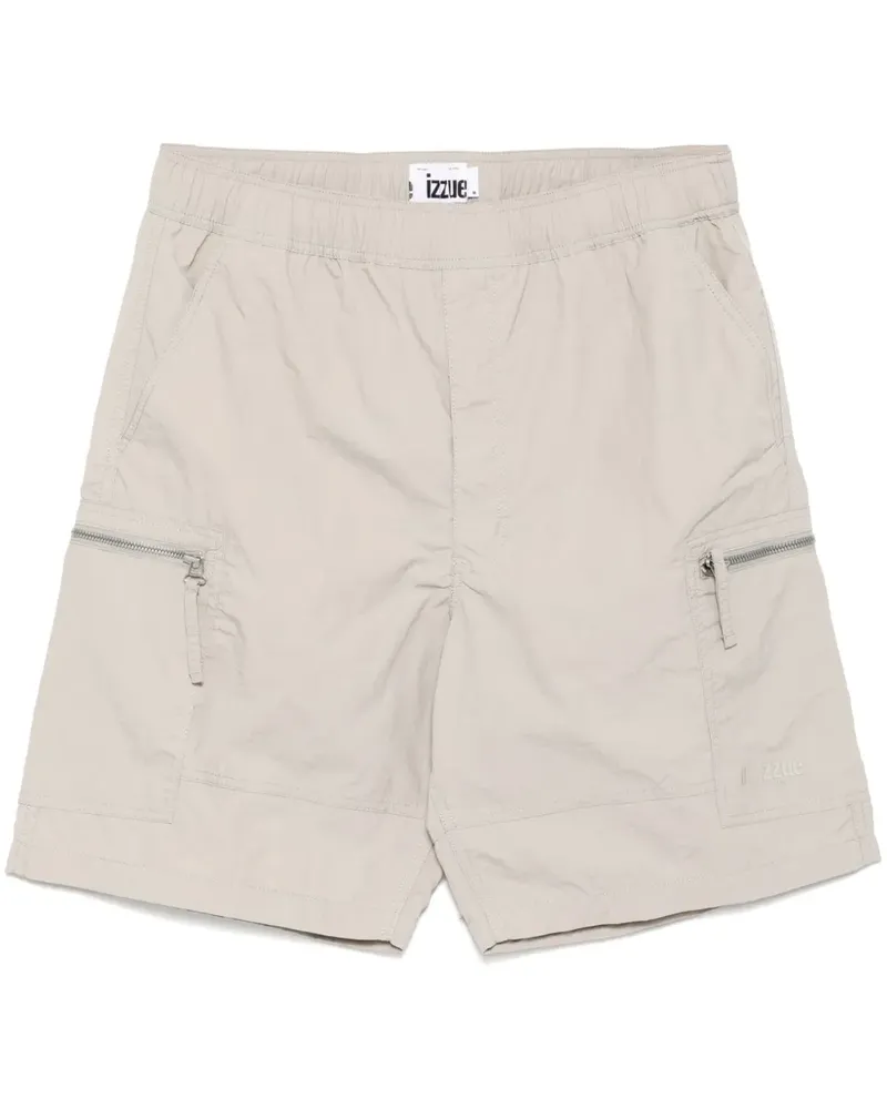 Izzue Cargo-Shorts mit Kordelzug - Nude Nude