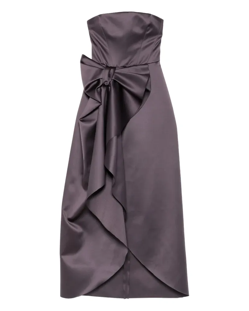 Viktor & Rolf Abendkleid mit Schleife - Violett Violett