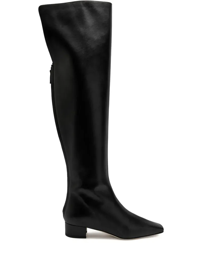 Manolo Blahnik Gore Stiefel - Schwarz Schwarz