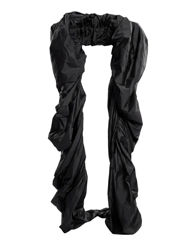 Saiid Kobeisy oversized cape - Schwarz Schwarz