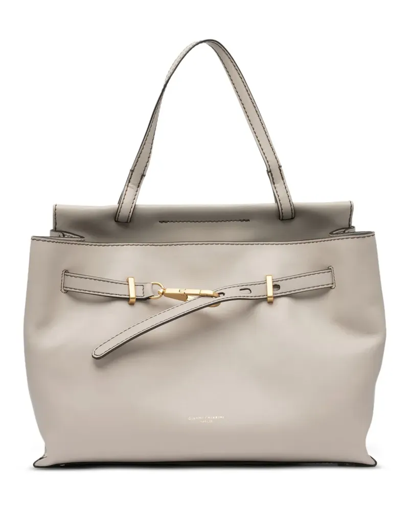 Gianni Chiarini Tote Bag mit Schnalle - Nude Nude