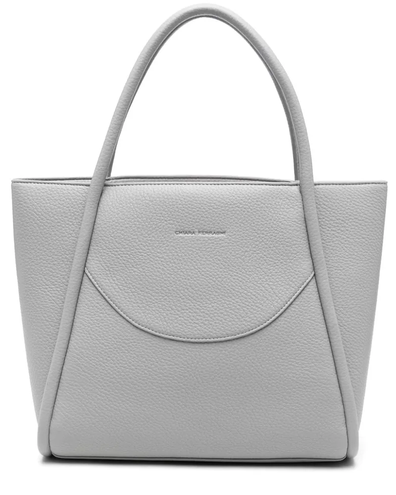 Chiara Ferragni Golden Eye Star Handtasche - Grau Grau