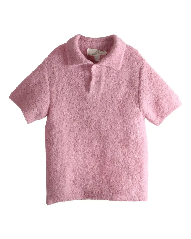 ERL short-sleeve polo shirt - Rosa Rosa