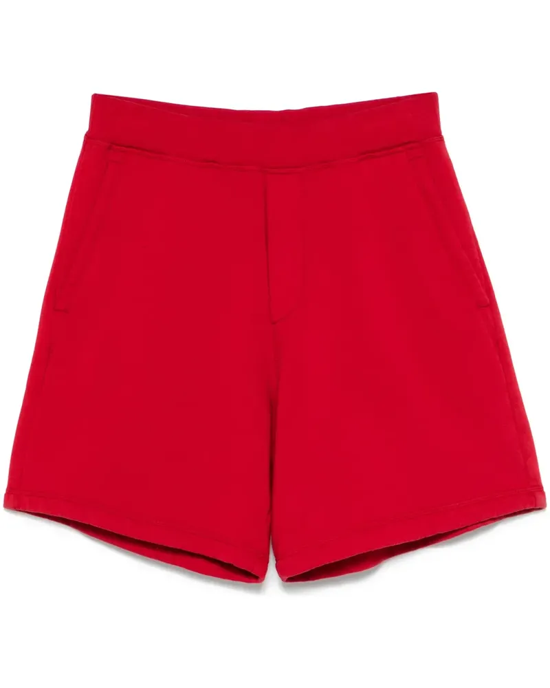 Dsquared2 Joggingshorts mit Jersey-Struktur Rot