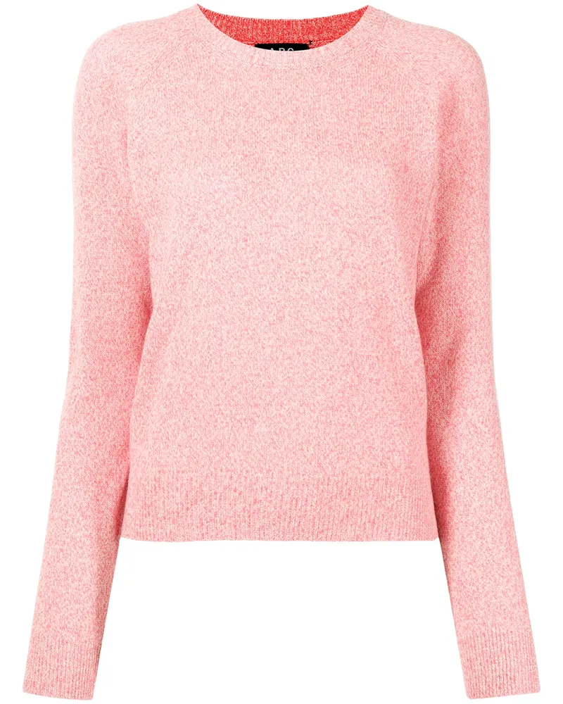 A.P.C. Gestrickter Pullover - Rosa Rosa