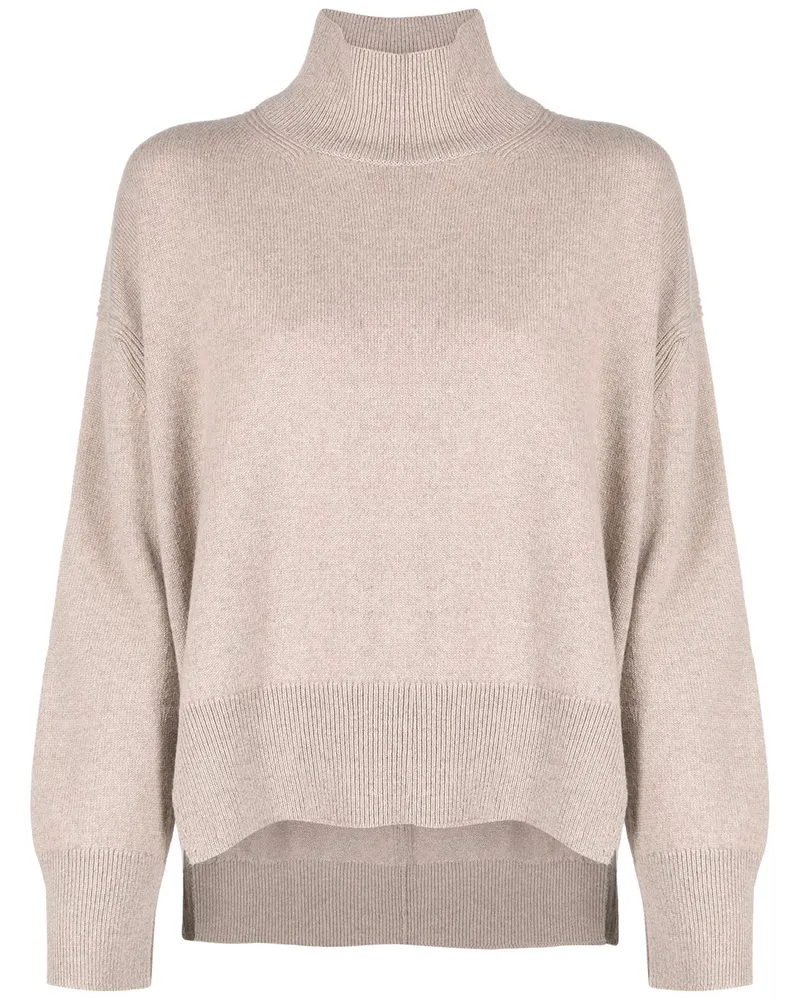 Barrie Kaschmirpullover mit Rollkragen - Nude Nude