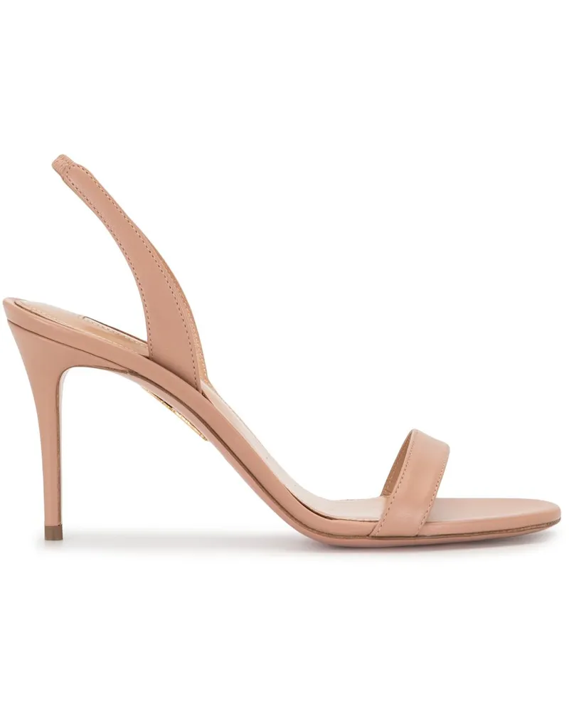 Aquazzura So Nude' Sandalen, 85mm Nude