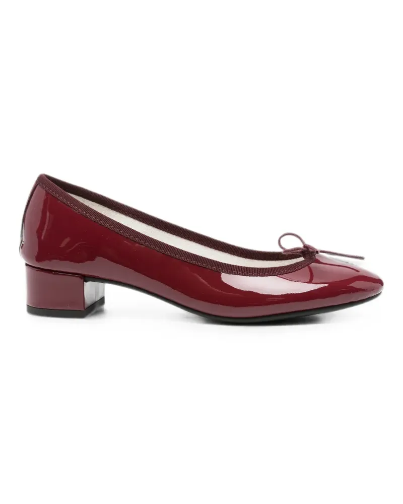 Repetto bow-detail pumps - Rot Rot