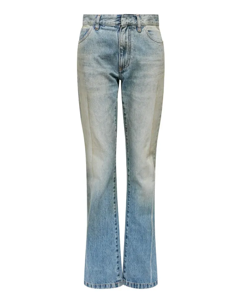 Maison Margiela Gerade Jeans im Five-Pocket-Design - Blau Blau